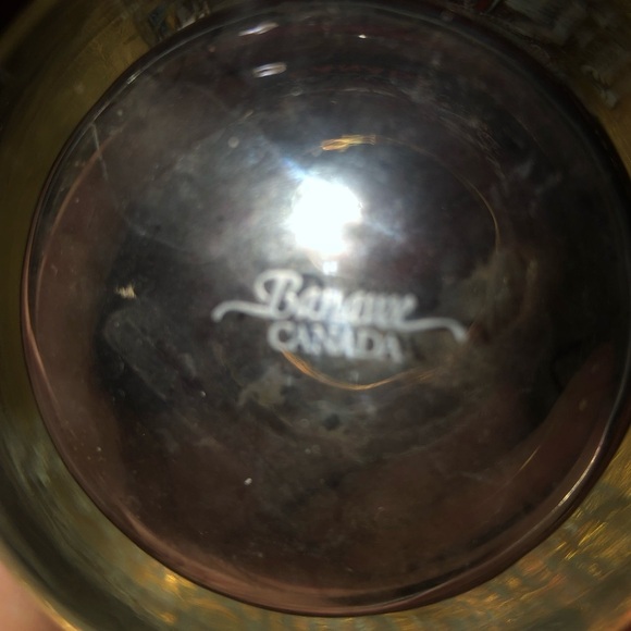 Canada Coat of Arms Glass on back Peter Goldring, member of Parliment- no flaws - Picture 3 of 7